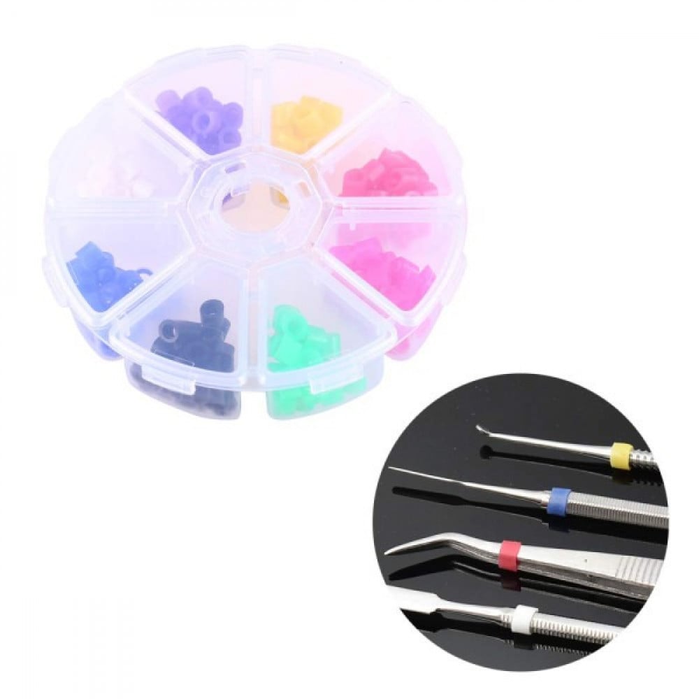 Autoclavable Color Code Rings, Small, PK/160- 802-1516-S