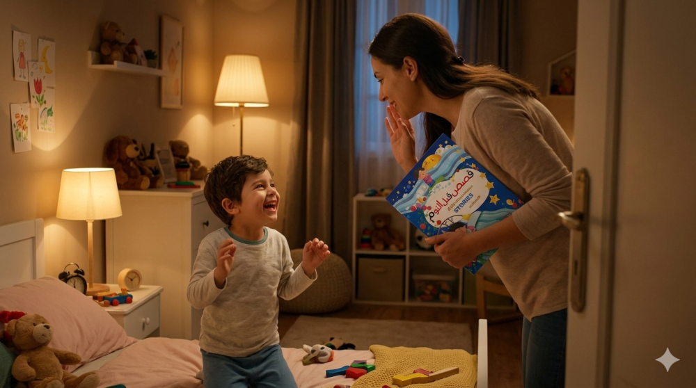 فوائد قراءة القصة للطفل و التوقيت المناسب