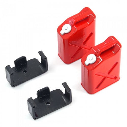 Yeah Racing 1:10 RC Rock Crawler Accessory Oil Fuel Tank 2Pcs YA-0355 for RC