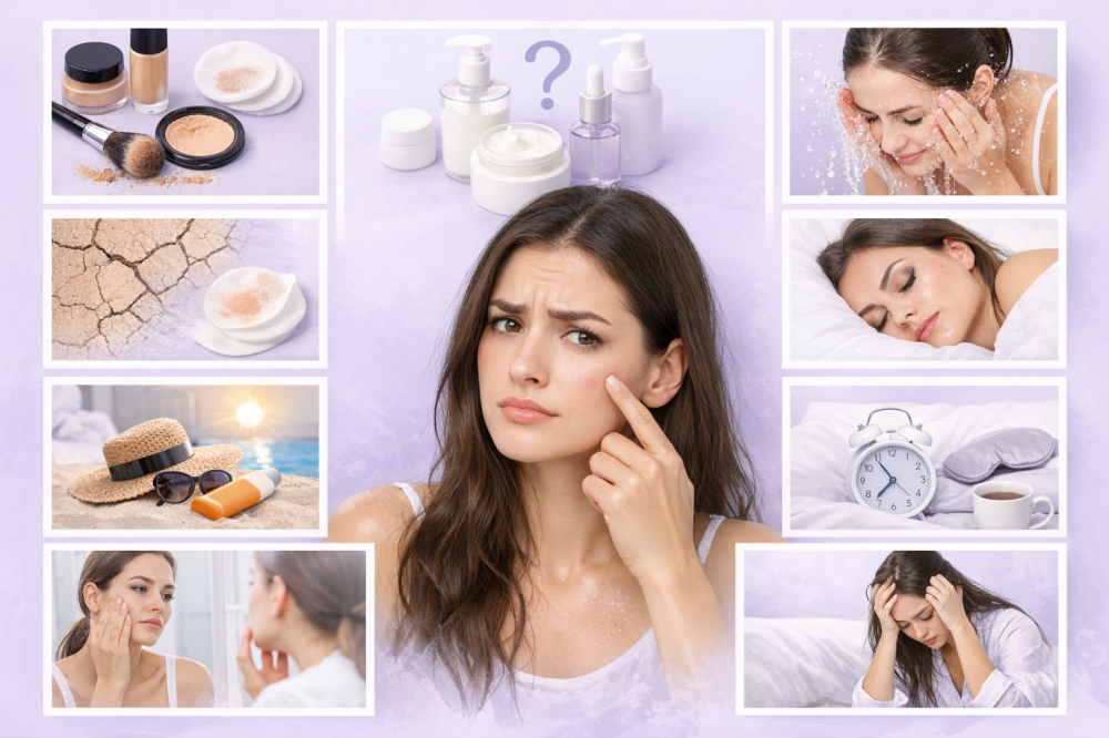 10 أخطاء تشويه جمال بشرتك لازم تتجنبيها