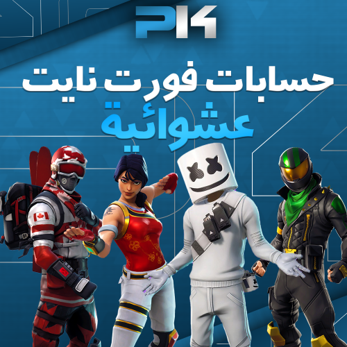 حسابات فورت نايت ( عشوائية ) تسليم فوري