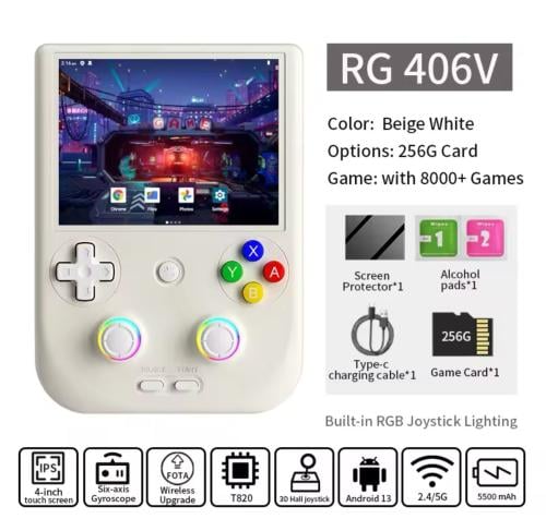 جهازRG406V مع ذاكرة اللعاب 256G