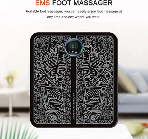 جهاز مساج القدم الكهربائي EMS Foot Massager Electr...