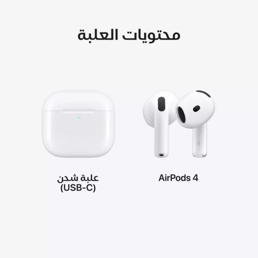 ابل _ سماعة ايربودز ابل الجيل الرابع تايب سي