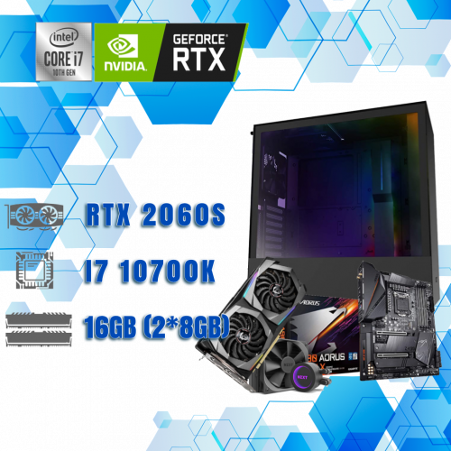 تجميعة انتل i7 الجيل العاشر كرت RTX 2060 Super