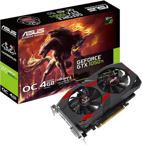 ASUS VGA GTX 1050 Ti 4GB OC GDDR5