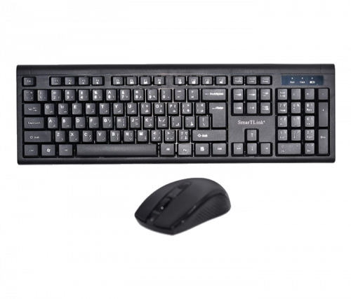 لوحة مفاتيح وماوس لا سلكية SmartLink SL724KBW