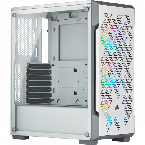 Corsair iCUE 220T RGB Airflow TG White ATX Smart Case