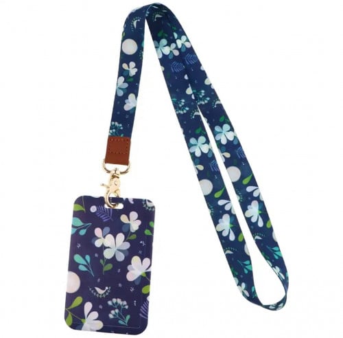 ID Holder LANYARD FLOWERAL