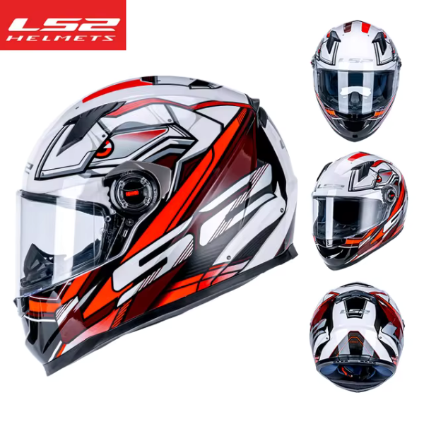 LS2 FF358 Helmet متجر عطاالله للدراجات النارية
