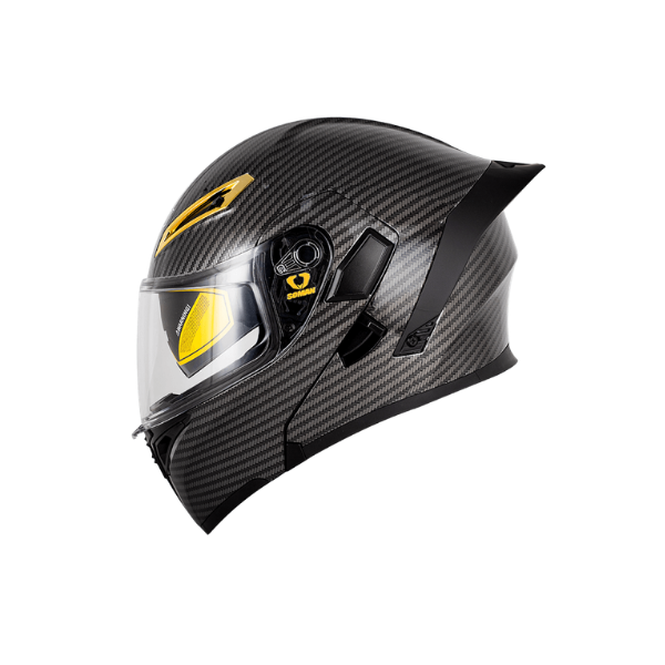 SOMAN SM955-S CARBON FIBER GRAIN (Modular) Helmet | ATALLAH MOTO