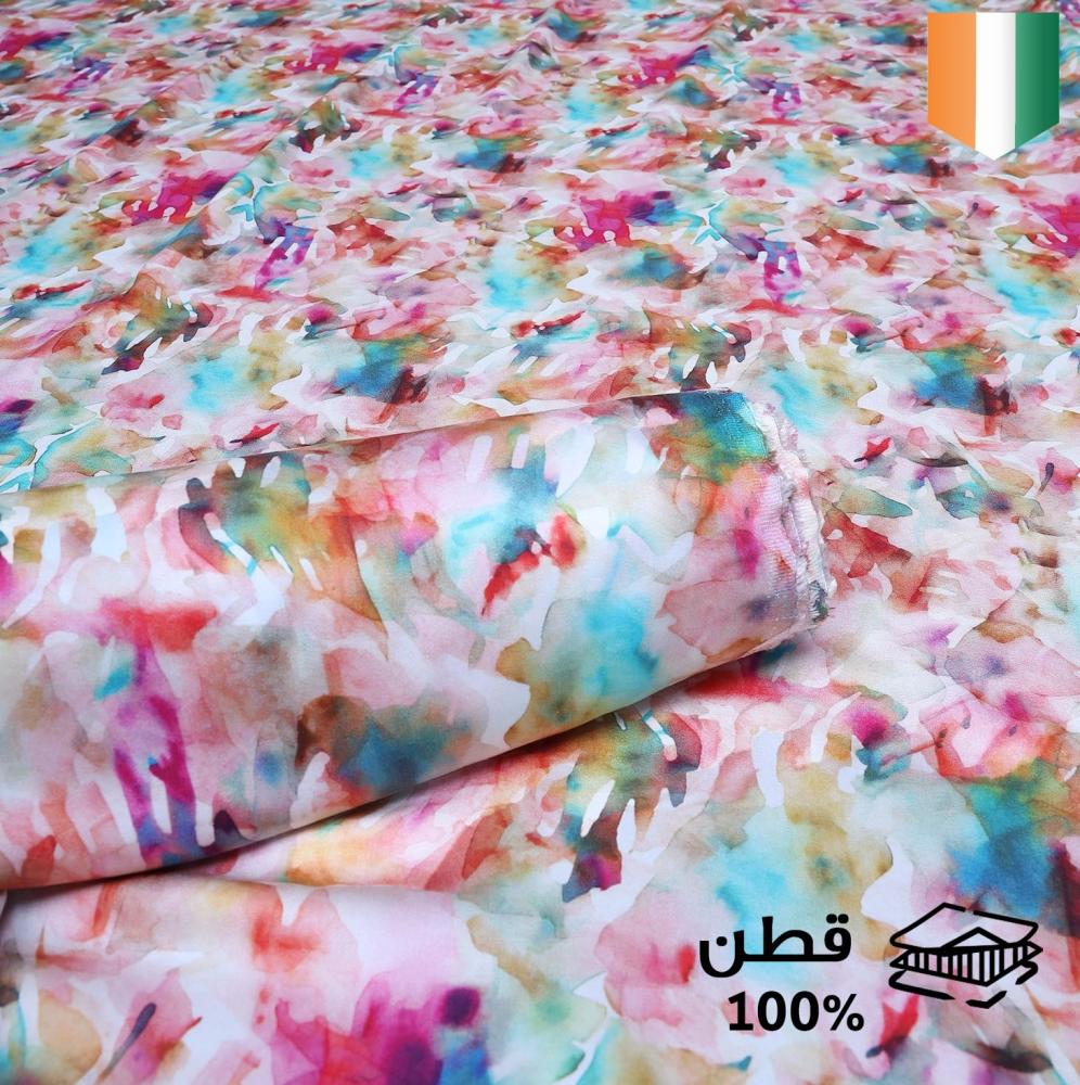 قماش فسكوز مشجر هندي-VM6060