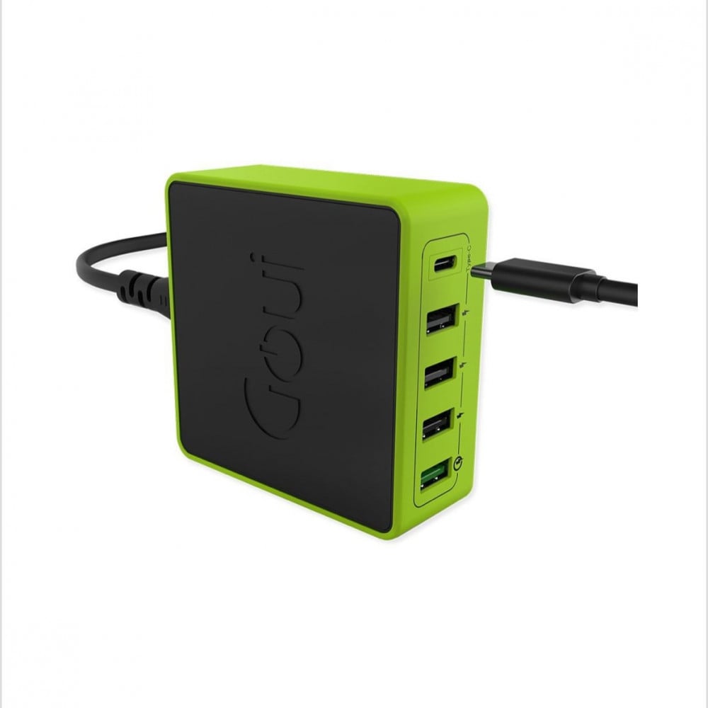 قوي - كيمبا لايت شاحن مكتبي 5 منافذ