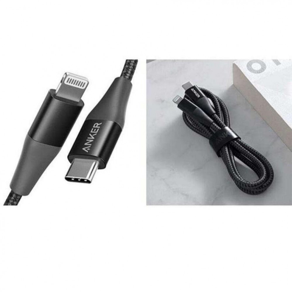 كيبل انكر ايفون -تايب سي -قماش