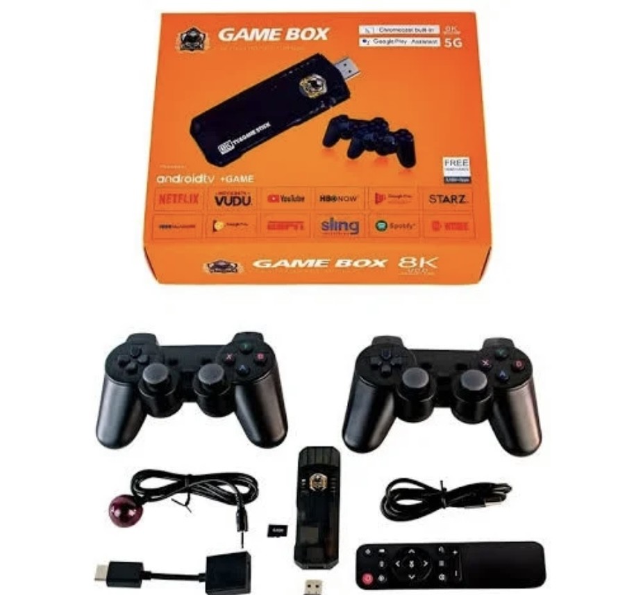 وحدة تحكم الالعاب والمشاهدة -GAME BOX 8k