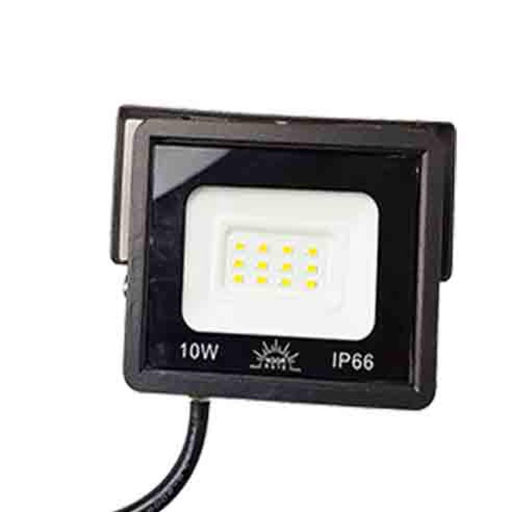 كشاف مربع خارجى 10 وات ماركة نور  اضاءه (أبيض - أصفر -كريمي)