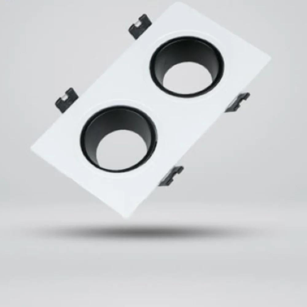 فريم سبوت  مانع التوهج مربع ثنائي المونيوم