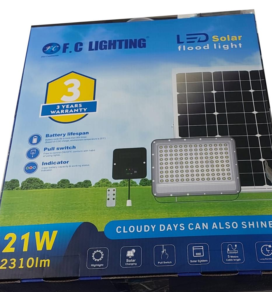 كشاف LED عالي الضوء 150 واط طاقة الشمسية