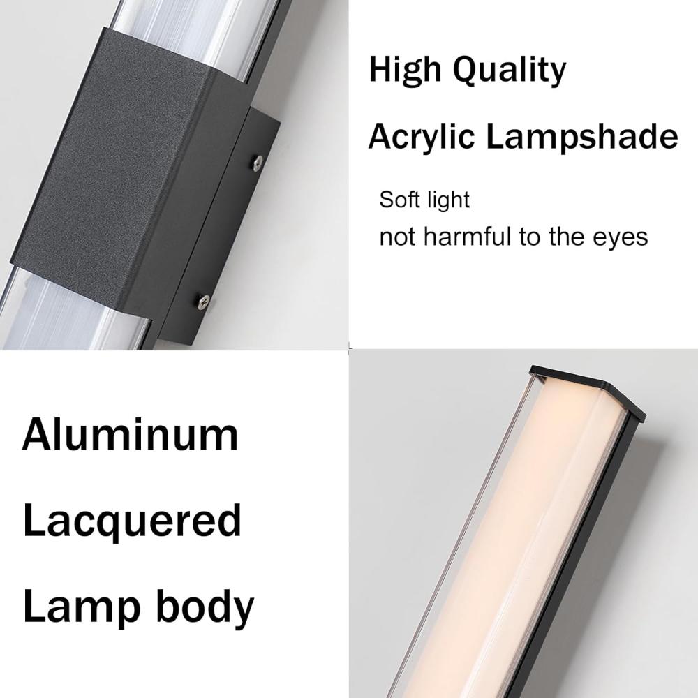أبليك جداري LED 24W خارجي LED Wall Lamp – مقاوم للماء IP65