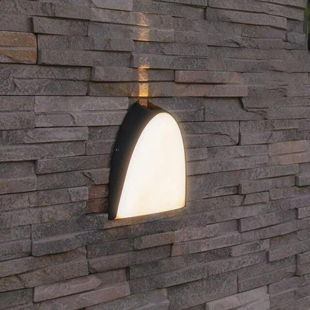 كشاف مثلث جدارى 30 واط فريم اسود