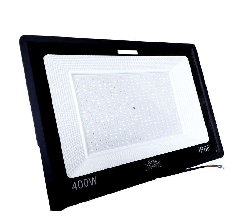 كشاف مربع خارجى 400 وات ماركة نور  اضاءه (أبيض - أصفر )