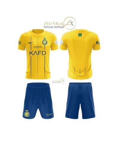 أطقم النصر الجديده اللون الاصفر الرسمي 2024_2025-م...