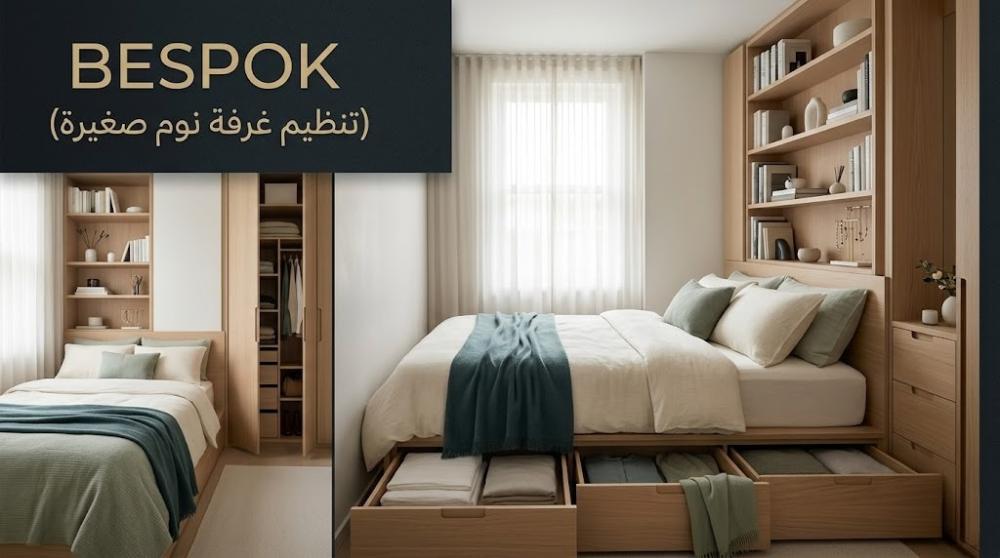 تنظيم غرفة نوم صغيرة