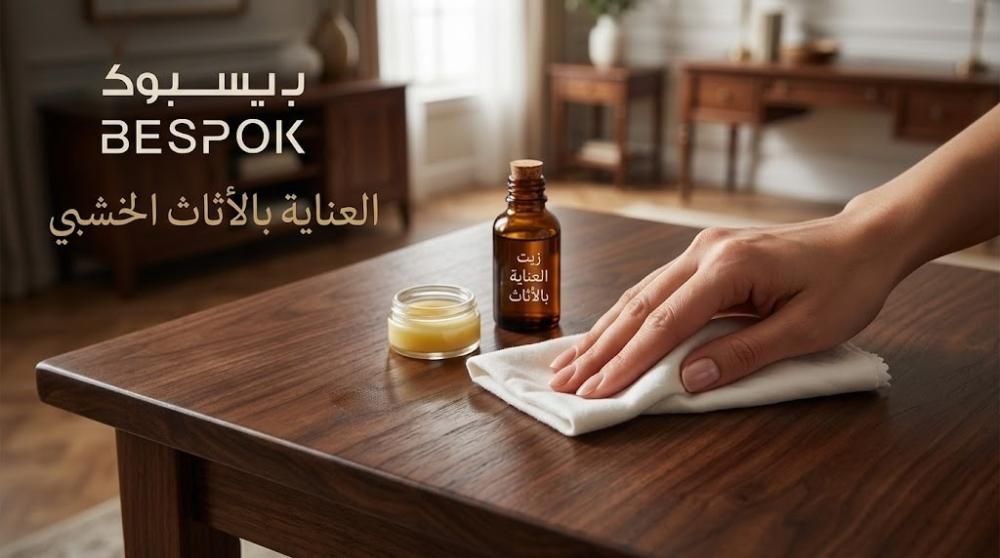 العناية بالأثاث الخشبي