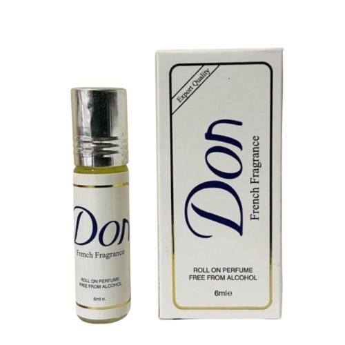 عطر دون رول خالي من الكحول درزن 6مل ×12