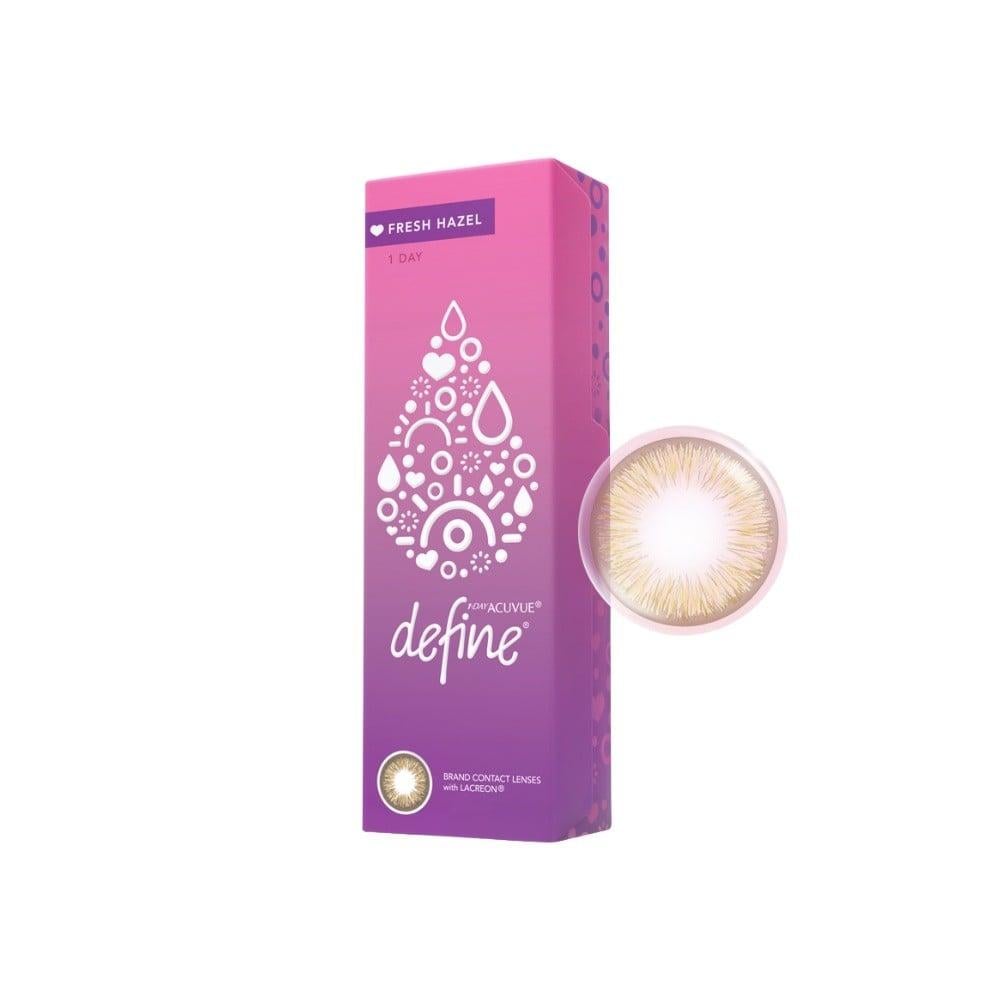 عدسات دي فاين يومية 30 حبة - هازيل Hazel