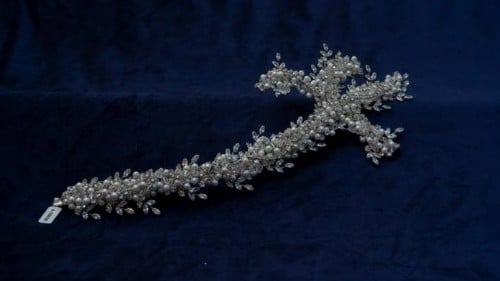 هيدبيس من اللؤلؤ والزركوان تصميم مميز