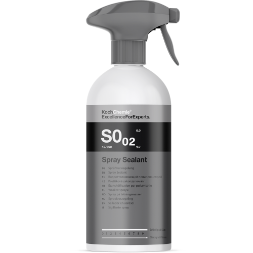 Spray sealant