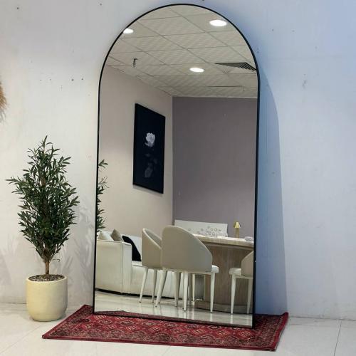 مرايا ارضي بإطار اسود *أوتلت