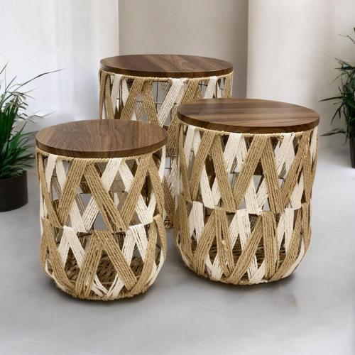 طقم طاولة خسف 3 حبة