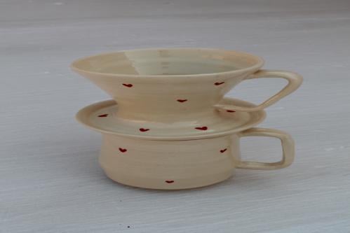 V60 طقم القلوب