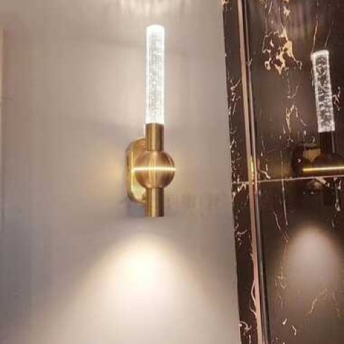 ابليك جداري ذهبى مودرن 3 اضاءات LED