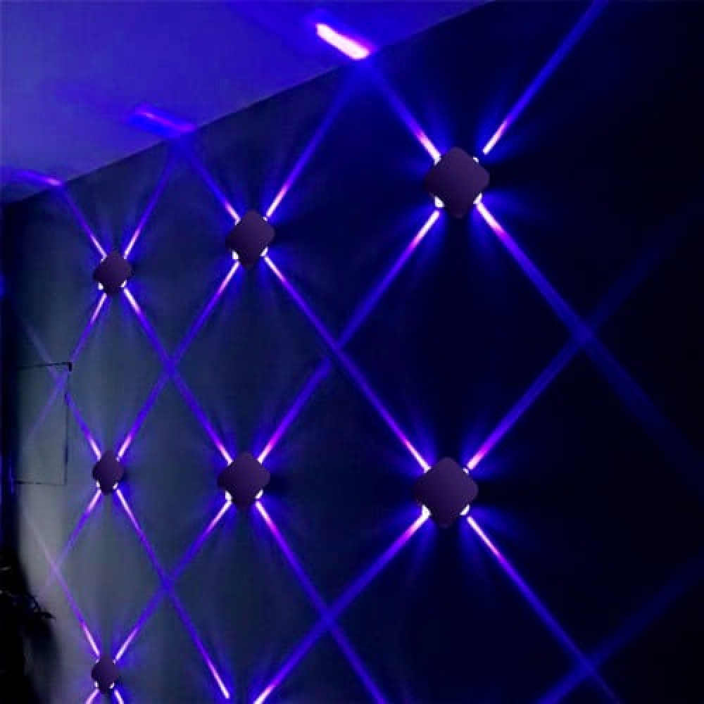 كشاف اكس جداري ملون LED