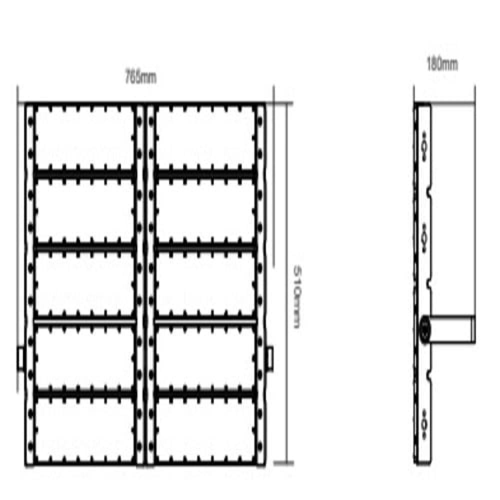 كشاف ملاعب 1000 وات ابيض KODAK - كشافات ليد خارجية