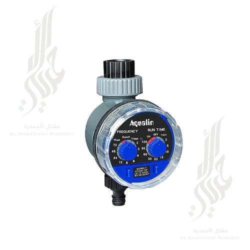 مؤقت لري النباتات مع غطاء حمايه