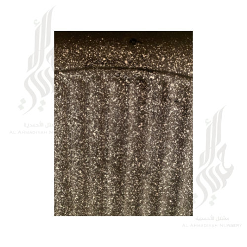 مركن بلاستيك  مقوى اسود محبب