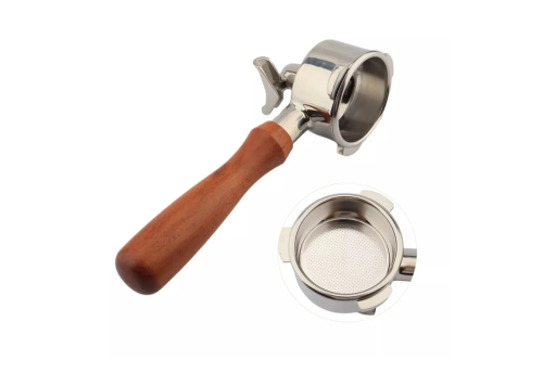 بورتافلتر مغلق مزدوج 51mm خشبي