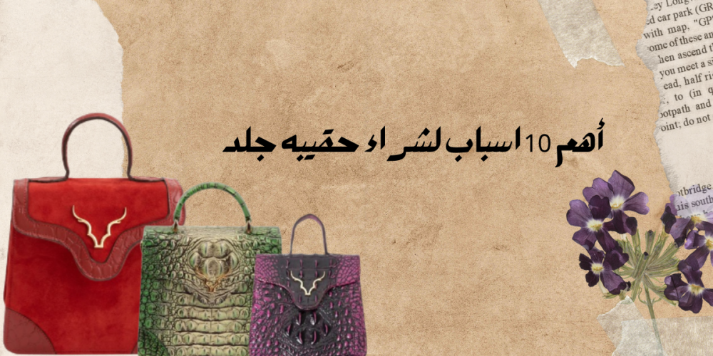 أهم 10 اسباب لشراء حقيبه جلد