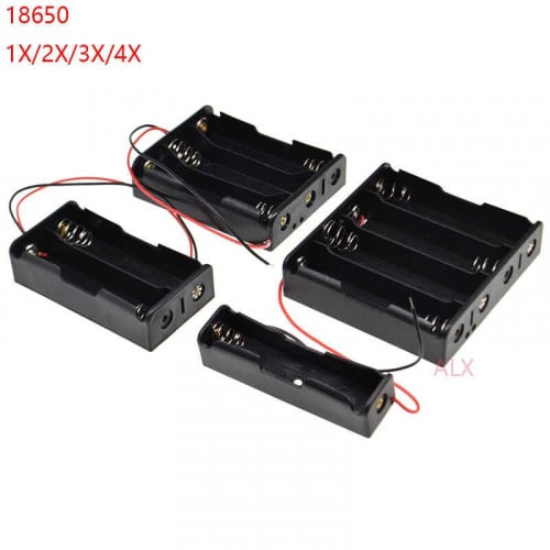3.7V rechargeable battery 18650 holder 1 2 3 4 Slo...