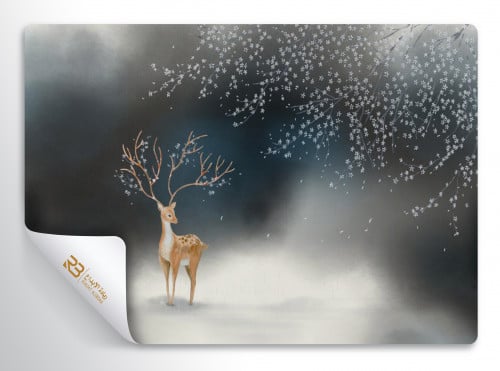 ورق جدران تصميم غزال (رقم المنتج RB-H10)