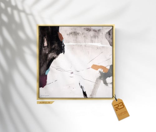 لوحة جدارية تصميم فن تشكيلي (رقم المنتج RB-14-24)