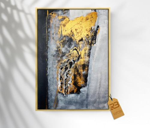 لوحة جدارية تصميم فن تشكيلي (رقم المنتج 29-RB3)