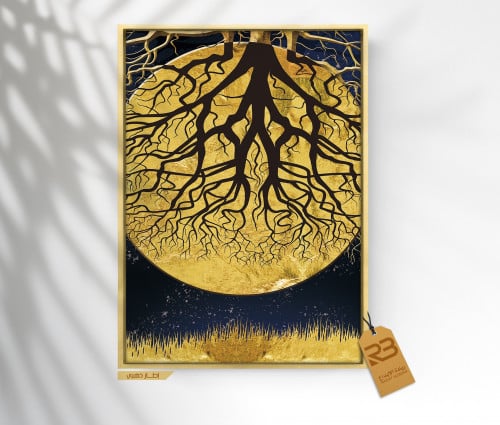 لوحة جدارية تصميم مودرن (رقم المنتج RB-3-2-2 )