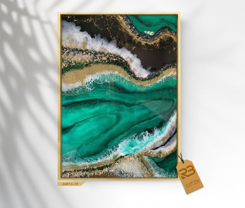 لوحة جدارية تصميم رخام (رقم المنتج RB-15-10 )