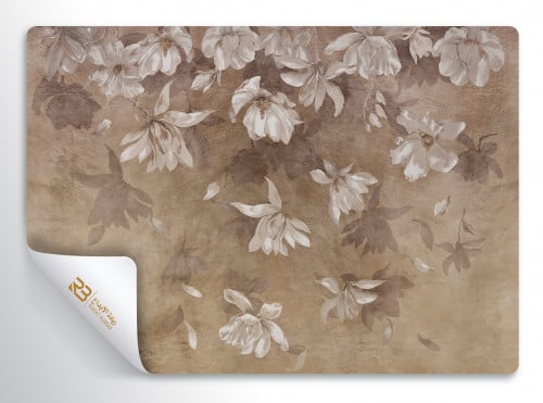 ورق جدران تصميم ورد (رقم المنتج RB-79)