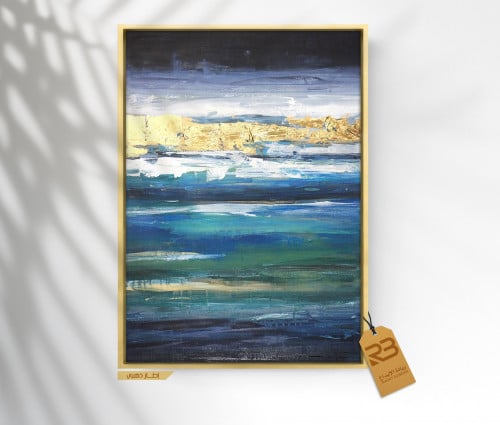 لوحة جدارية تصميم فن تشكيلي (رقم المنتج RB-12-17 )